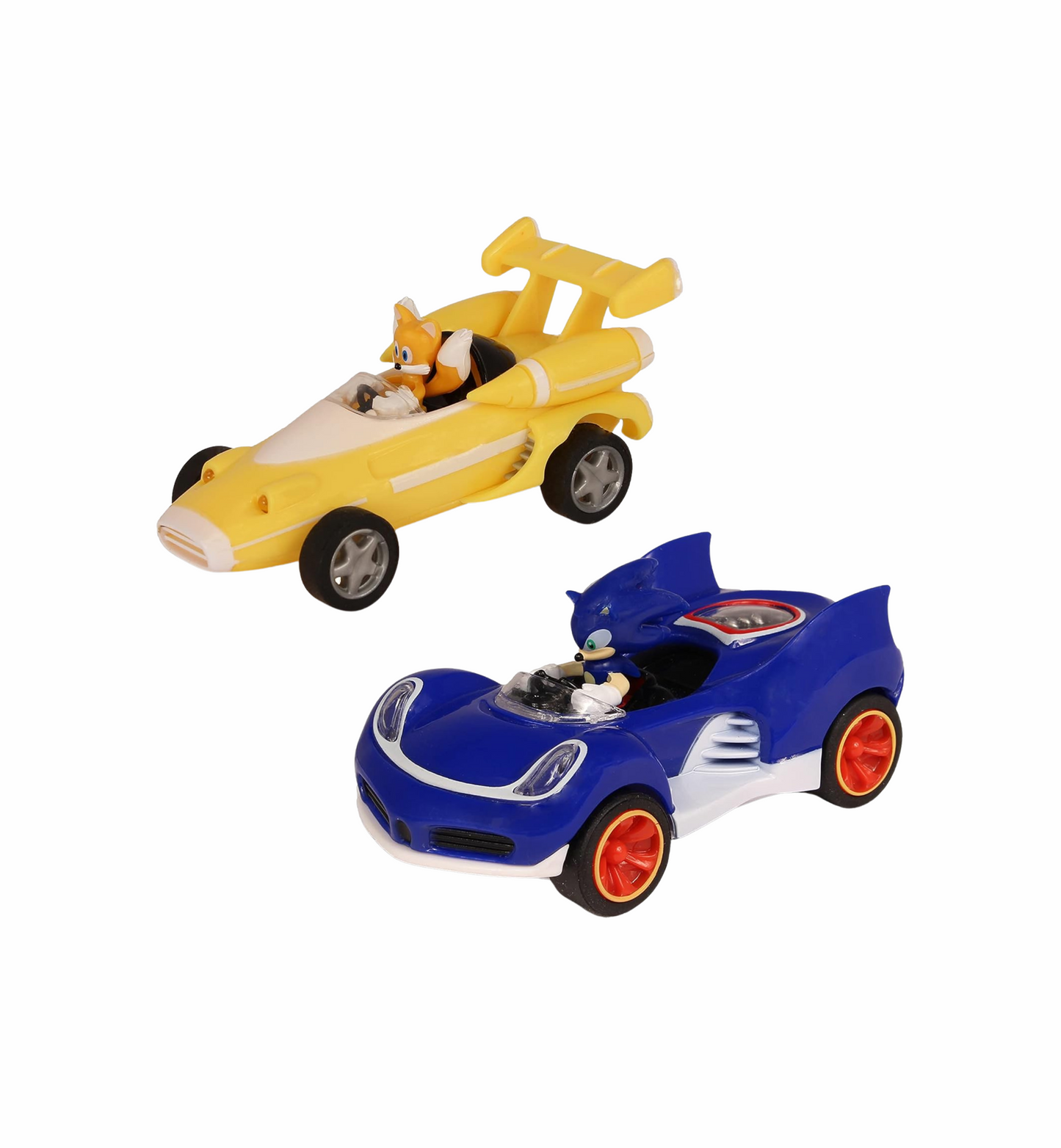 Sonic Transformed All-Stars Racing Pull Back Action: Tails and Sonic Hedgehog