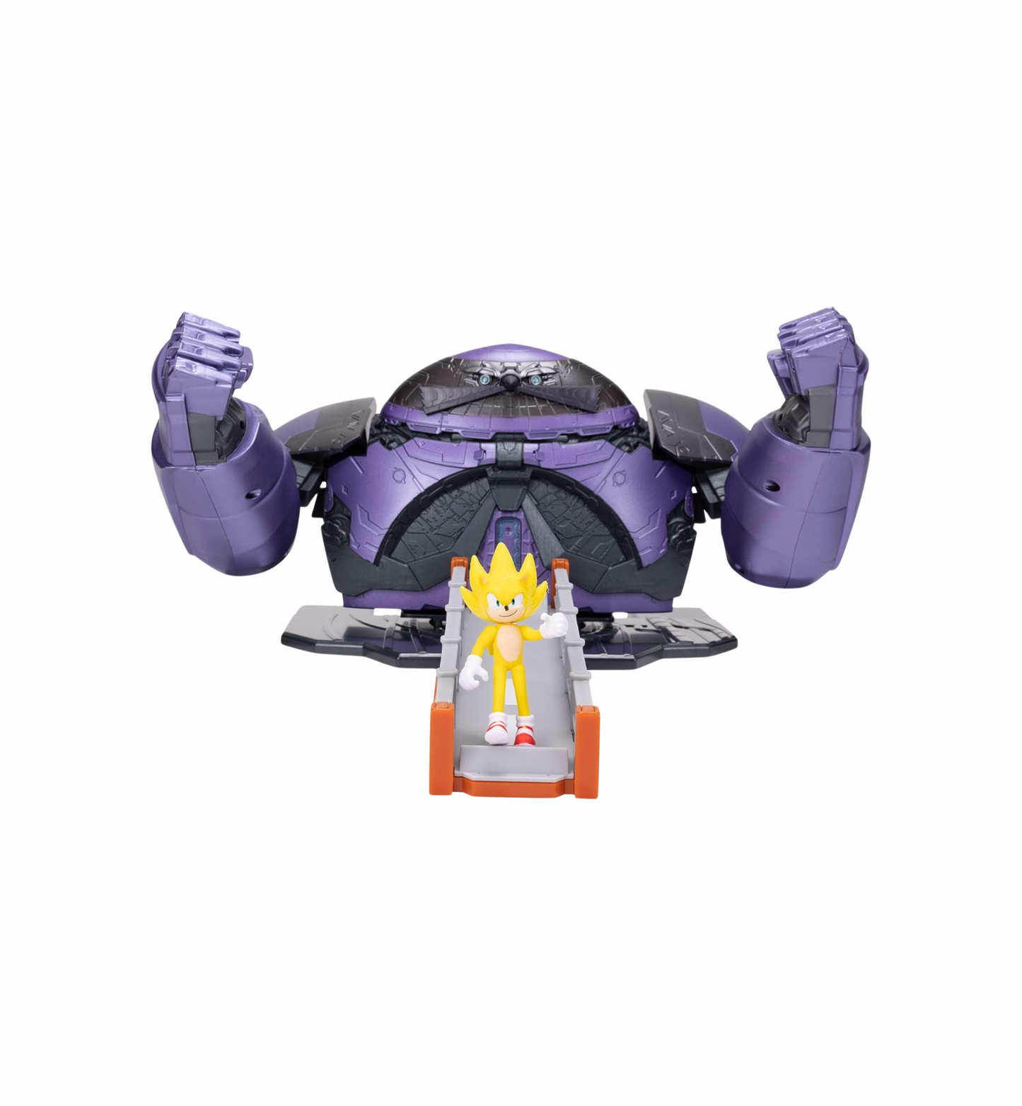 Sonic The Hedgehog Movie Sonic Battle Playset Action Figures, Robonik's Giant Battleset, 9 x 4 x 16 inches