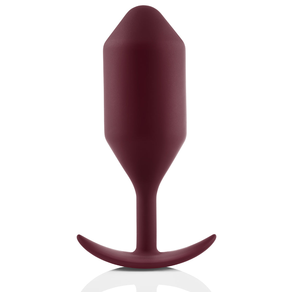 B-Vibe Snug Plug 5 (XXL) - Dark Red Intimates Adult Boutique