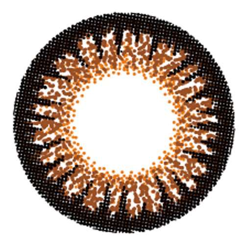 Angel Color Japan Bambi Series 10 Pcs/Box 14.2Mm -4.00 Chocolat