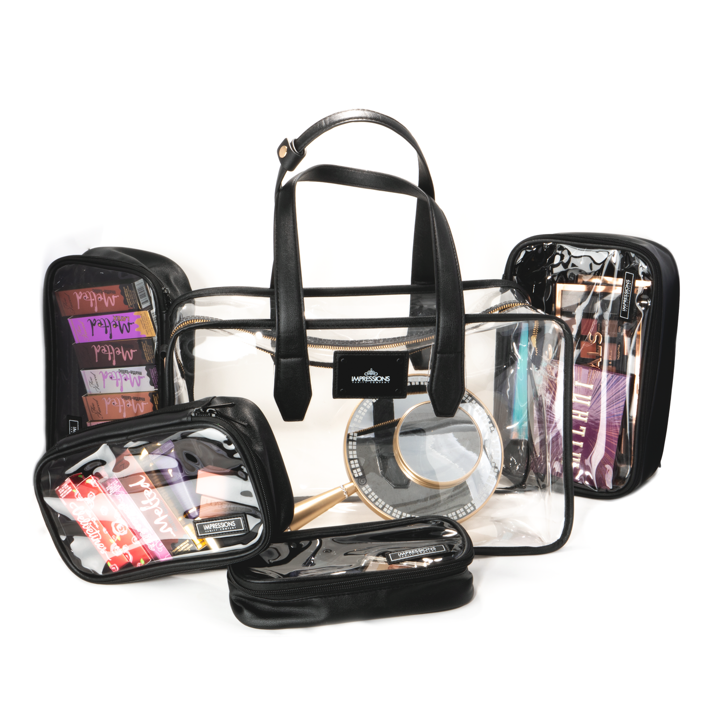 Paris Transparent Makeup Case