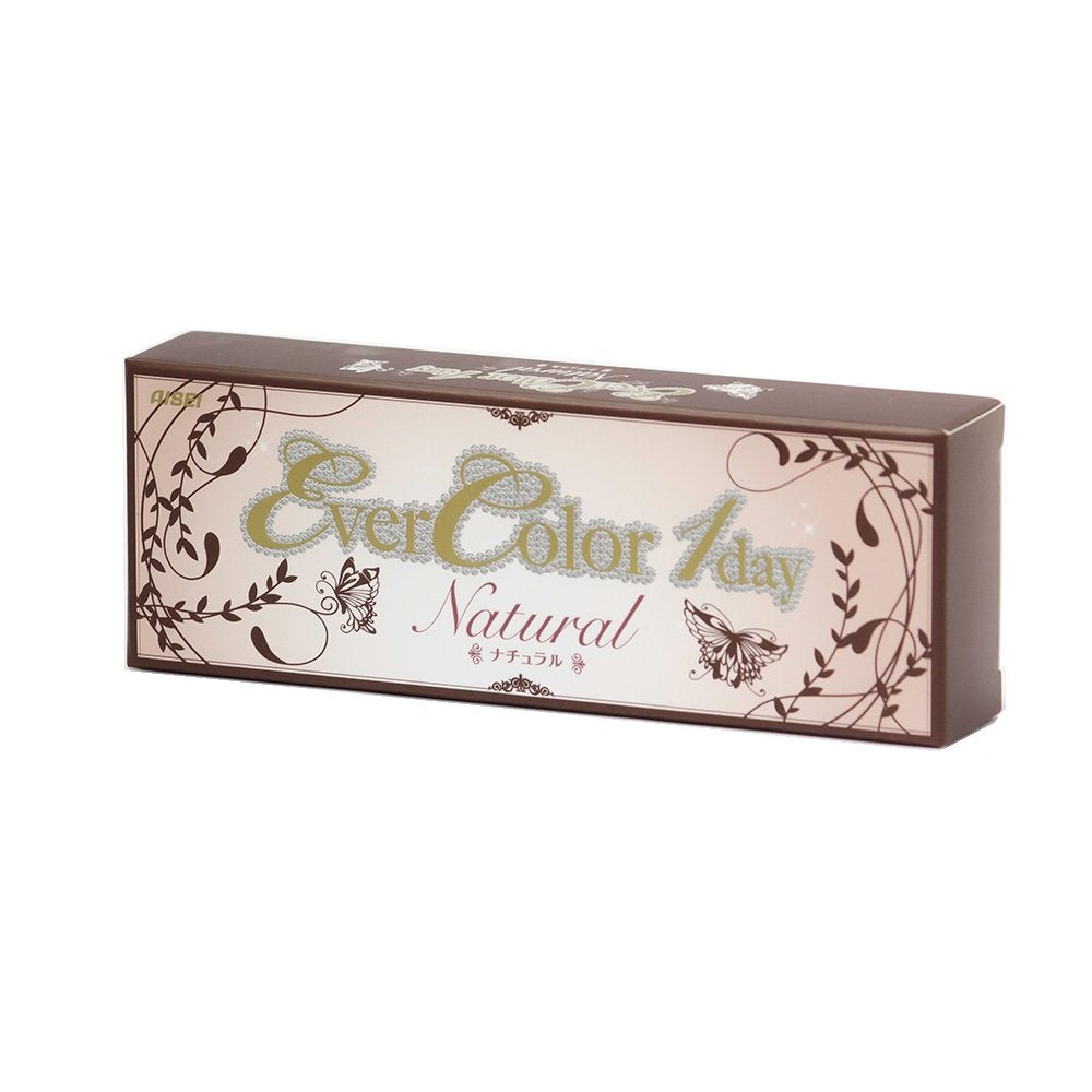 Ever Color 1Day Natural Brown Contact Lenses -2.25 20Pcs Made In Japan