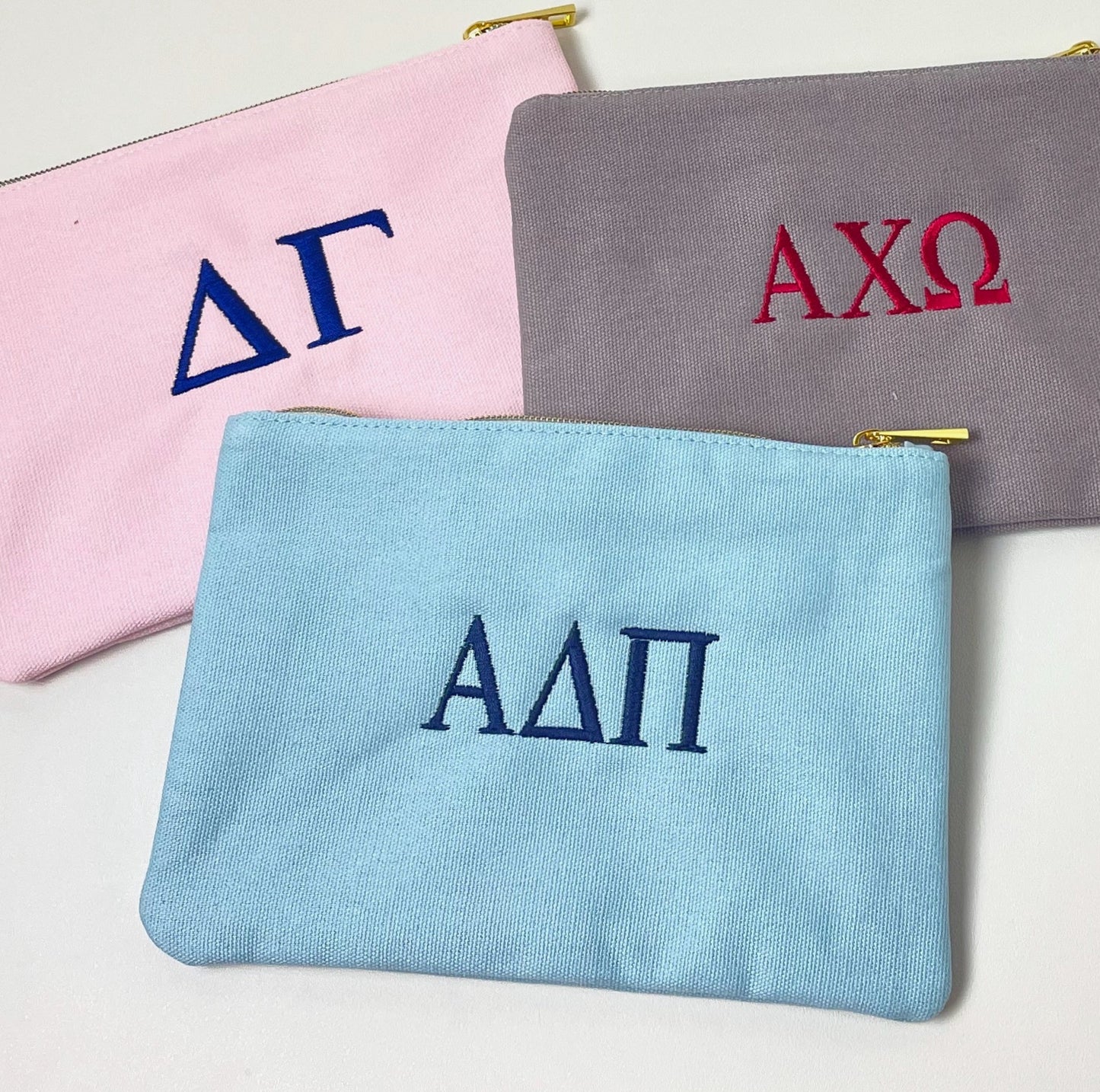 Delta Gamma Sorority Makeup Bag
