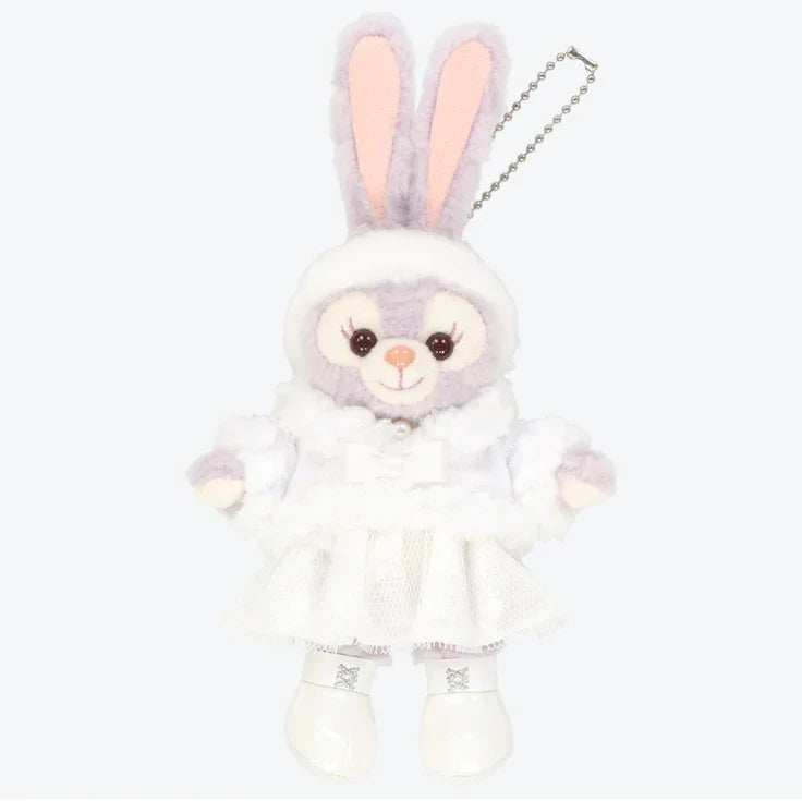 TDR Duffy & Friends "White Wintertime Wonders" Collection x StellaLou Plush Keychain