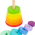 Small Foot Rainbow Stacking Tower