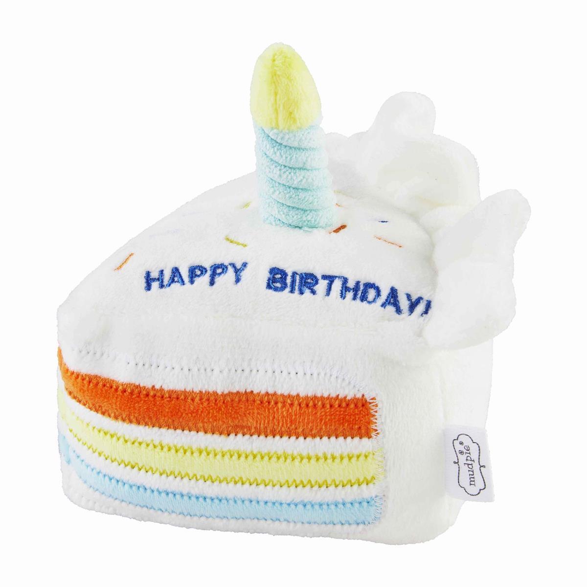 MULTI COLOR CAKE MUSICAL PLUSH TOY
