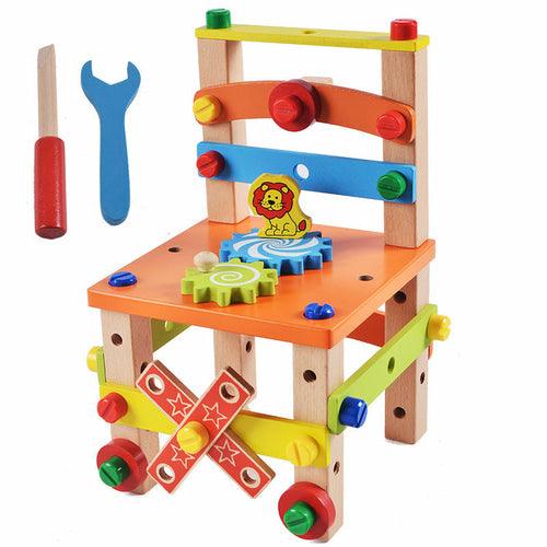 Children's Chair Building Block Toys - zoter Shop