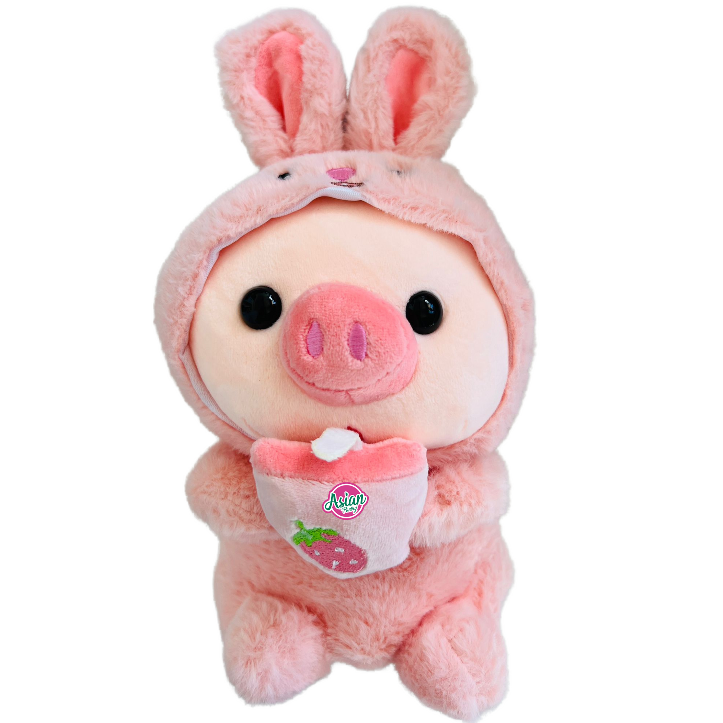 JAIT Cute Milk Tea Pig Plush Toy (Random Colour)