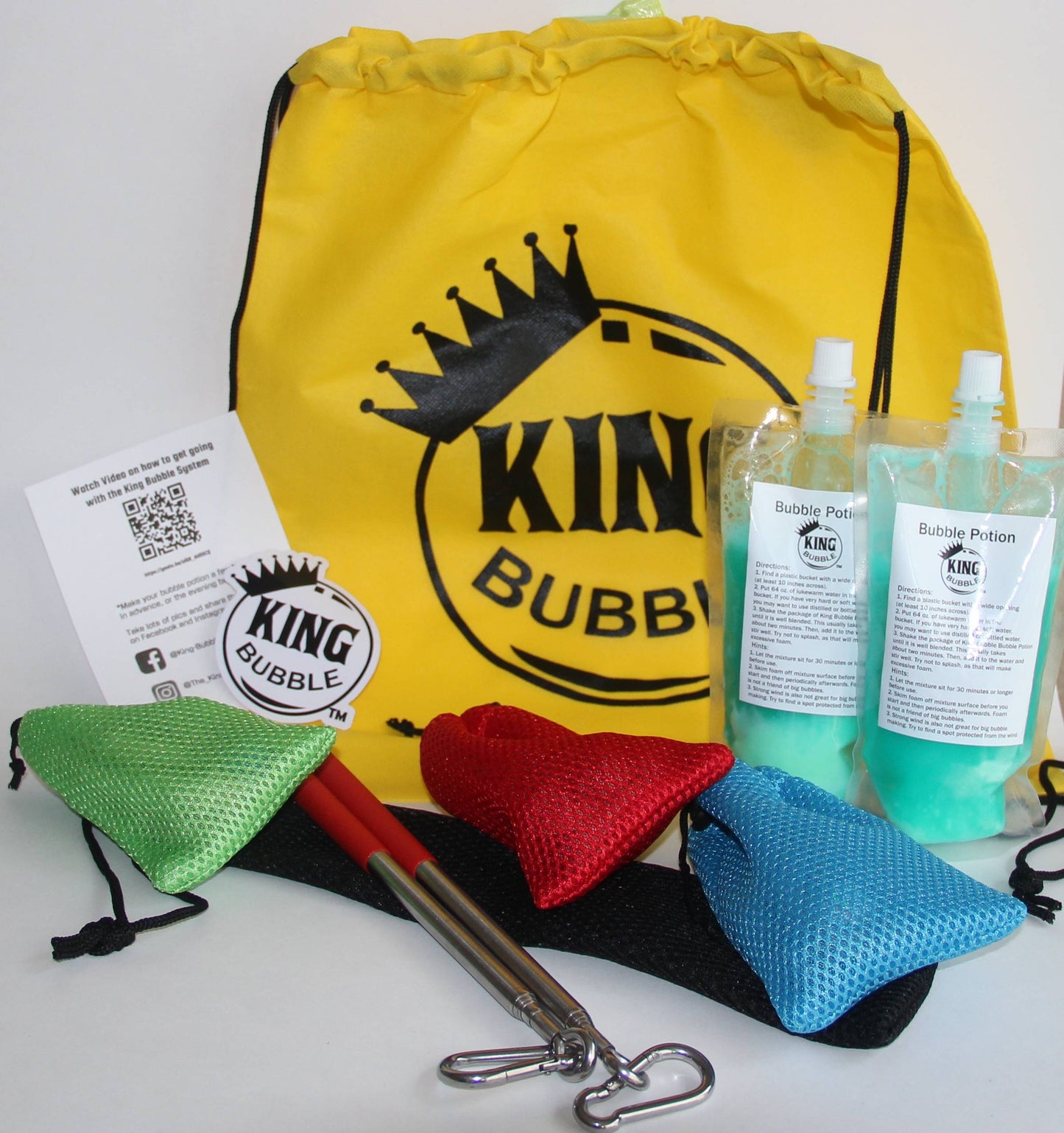 King Bubble - Giant bubble making system