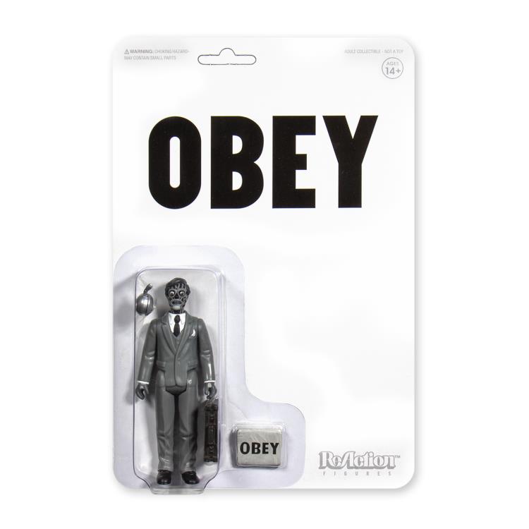They Live ReAction Male Ghoul (Black & White) Figure