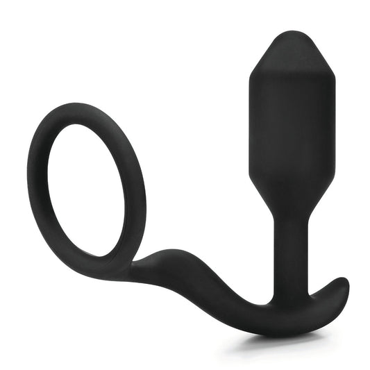 B-Vibe Snug & Tug Ring-Plug – Intimates Adult Boutique Intimates Adult Boutique