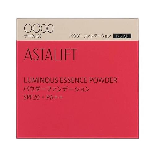 Astalift Luminous Essence Powder Ocher 00 SPF20/PA ++ 9g [refill]- Healthy Makeup foundation
