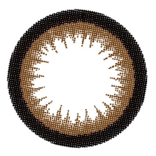 Angel Color One Day Bambi Series 10 Pieces/Box 14.2Mm -4.25 Almond Japan