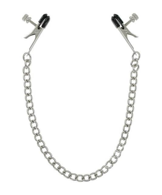 Bull Nose Nipple Clamps with Link Chain