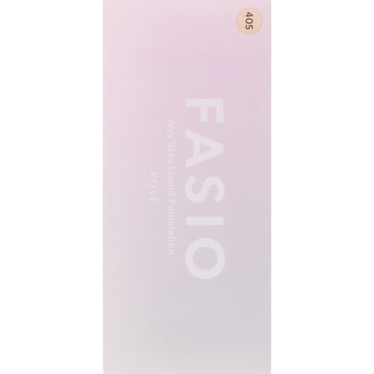 Kose Fasio Airy Stay Liquid Foundation 405 Light Ocher SPF30 PA+++ 30g - Made In Japan