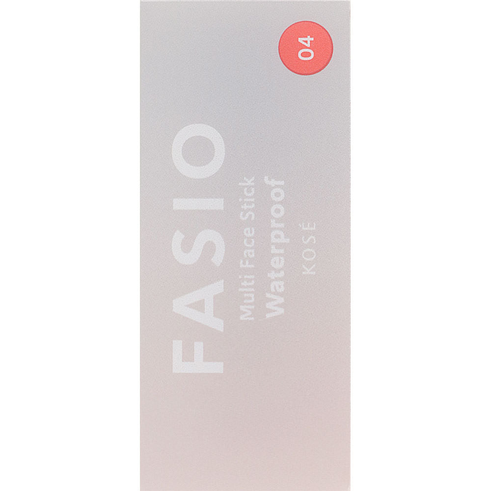 Kose Fasio Multi Face Stick 04 Perfect Peach - Kose Face Stick - Japanese Makeup Products