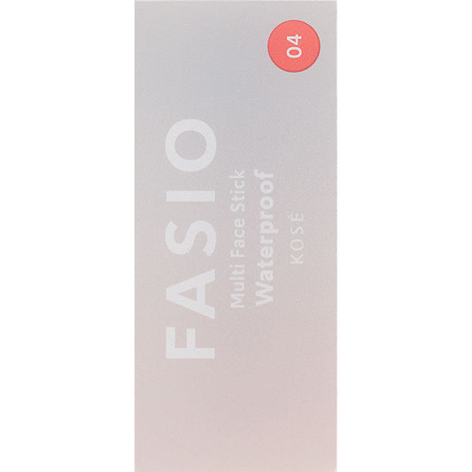 Kose Fasio Multi Face Stick 04 Perfect Peach - Kose Face Stick - Japanese Makeup Products