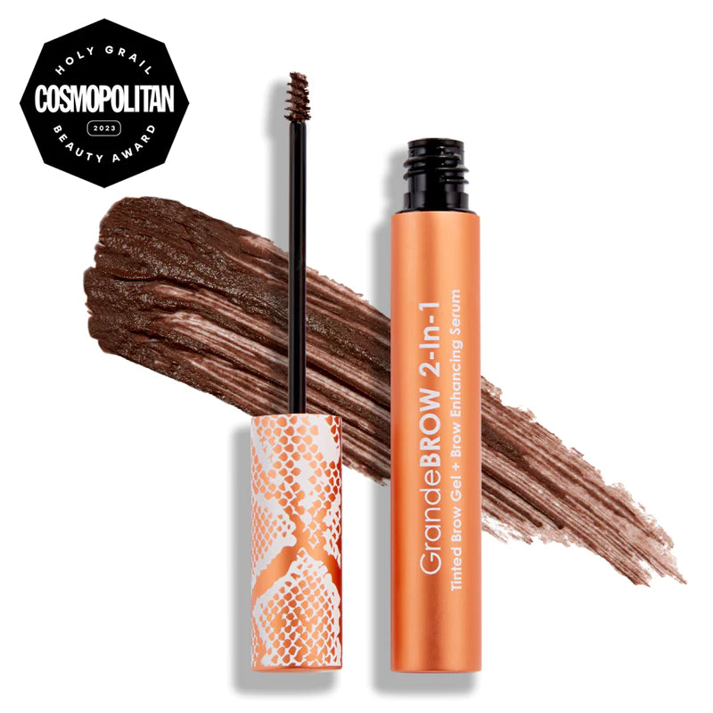Grande Cosmetics GrandeBROW 2-In-1 Tinted Brow Gel + Brow Enhancing Serum