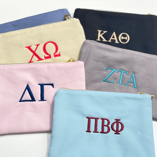 Pi Beta Phi Sorority Makeup Bag