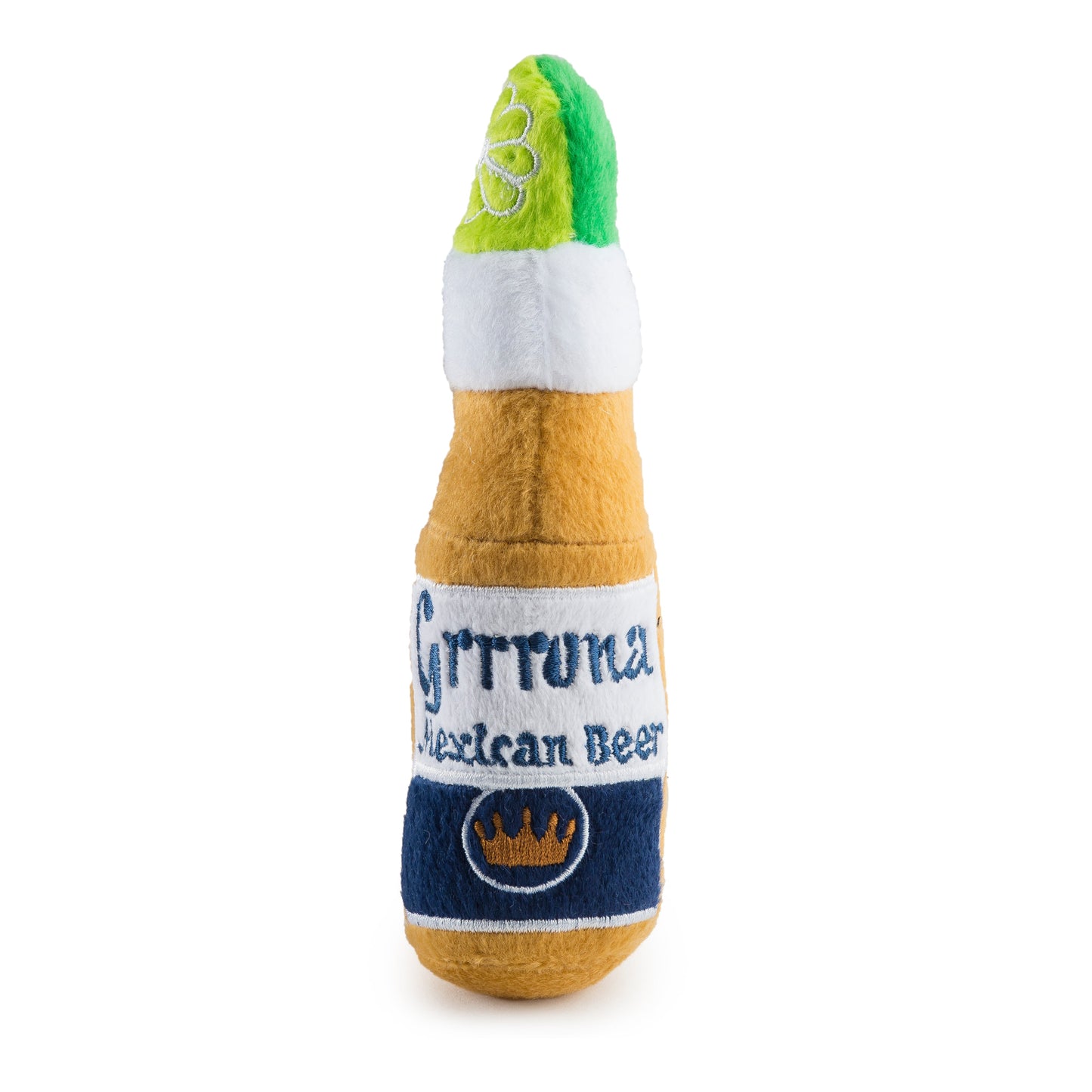 Grrrona Beer Bottle Plush Dog Toy