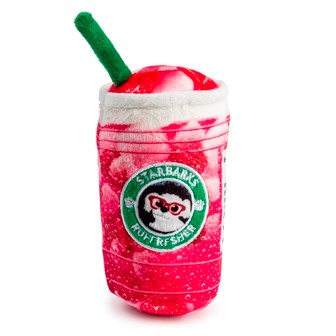 Starbarks Pawberry Ruffresher Plush Dog Toy