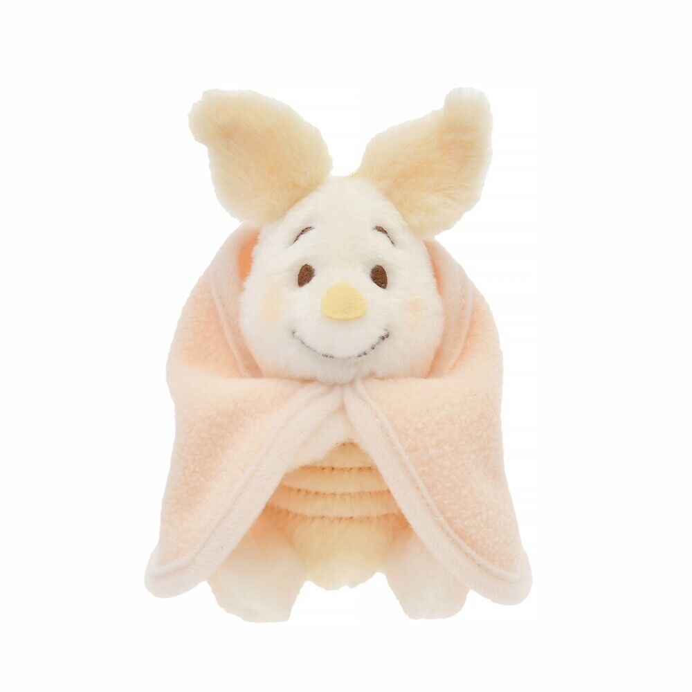 JDS White Pooh 2023  Piglet Plush Keychain