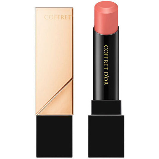 Kanebo Coffret Doll Skin Synchro Rouge Pk-319 Coral Pink 4.1g - Japanese Lipstick