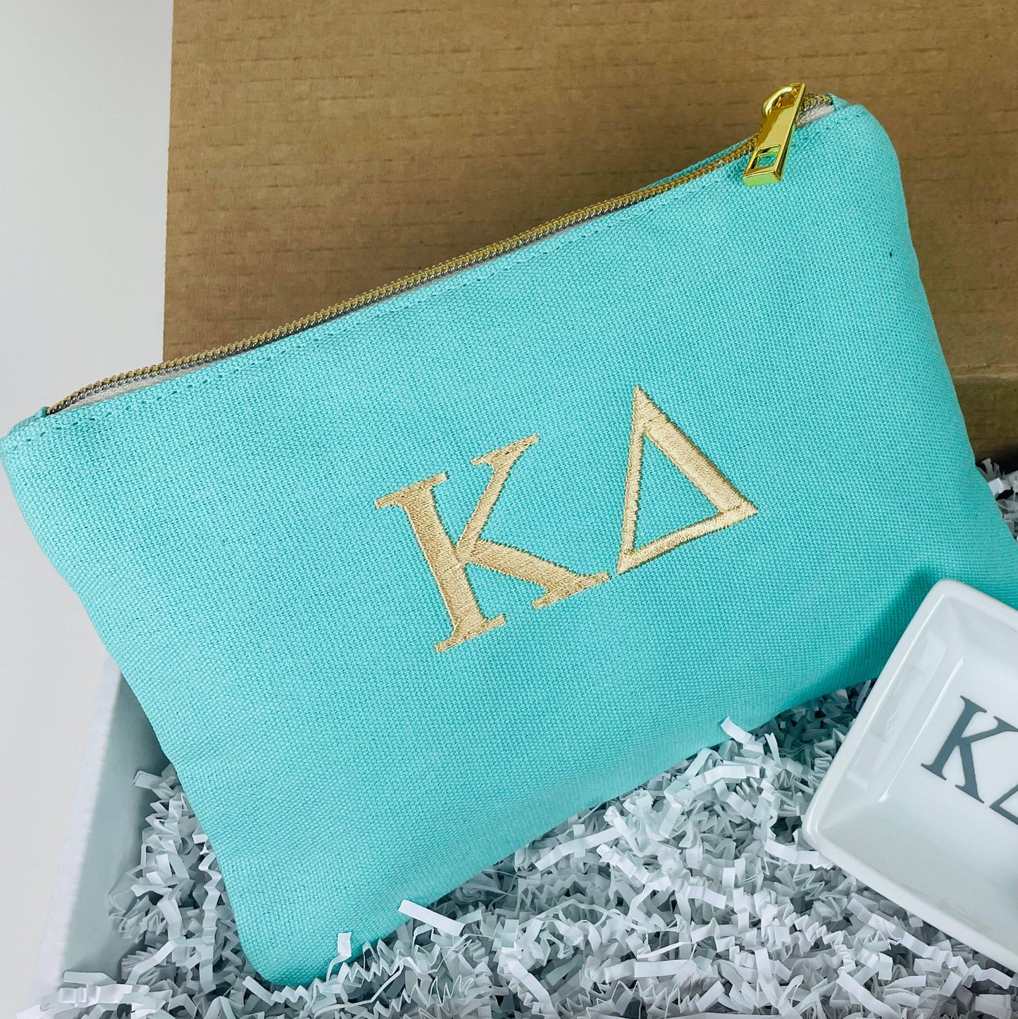 Kappa Delta Sorority Makeup Bag