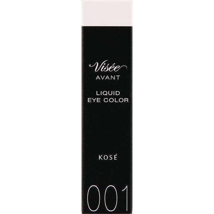 Kosé Visee Avant Liquid Eye Color 001 Sugar Diamond 8g - Liquid Eyeshadow Made In Japan