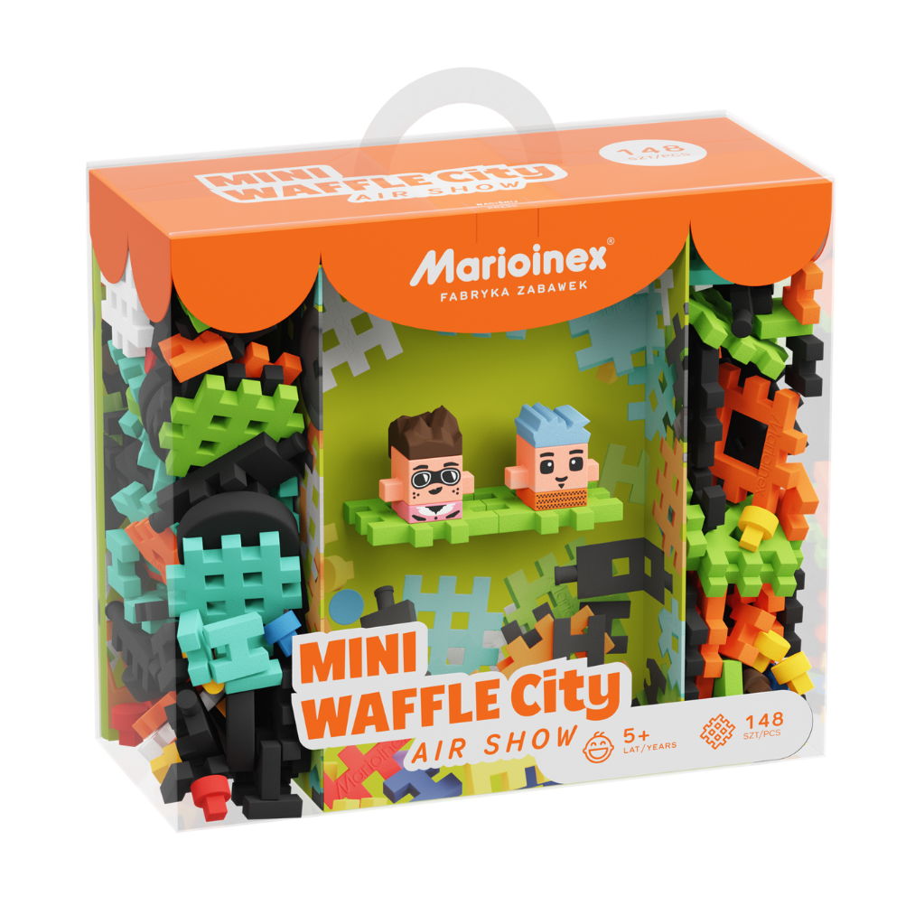 Mini Waffle City | Air Show 148pc Waffle Building Blocks Set
