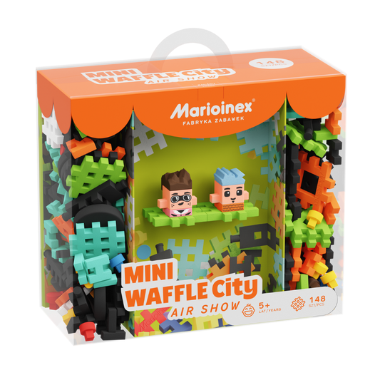 Mini Waffle City | Air Show 148pc Waffle Building Blocks Set