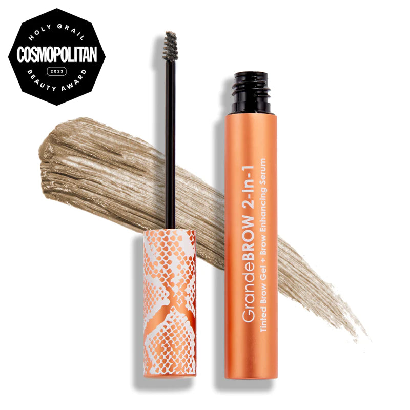 Grande Cosmetics GrandeBROW 2-In-1 Tinted Brow Gel + Brow Enhancing Serum