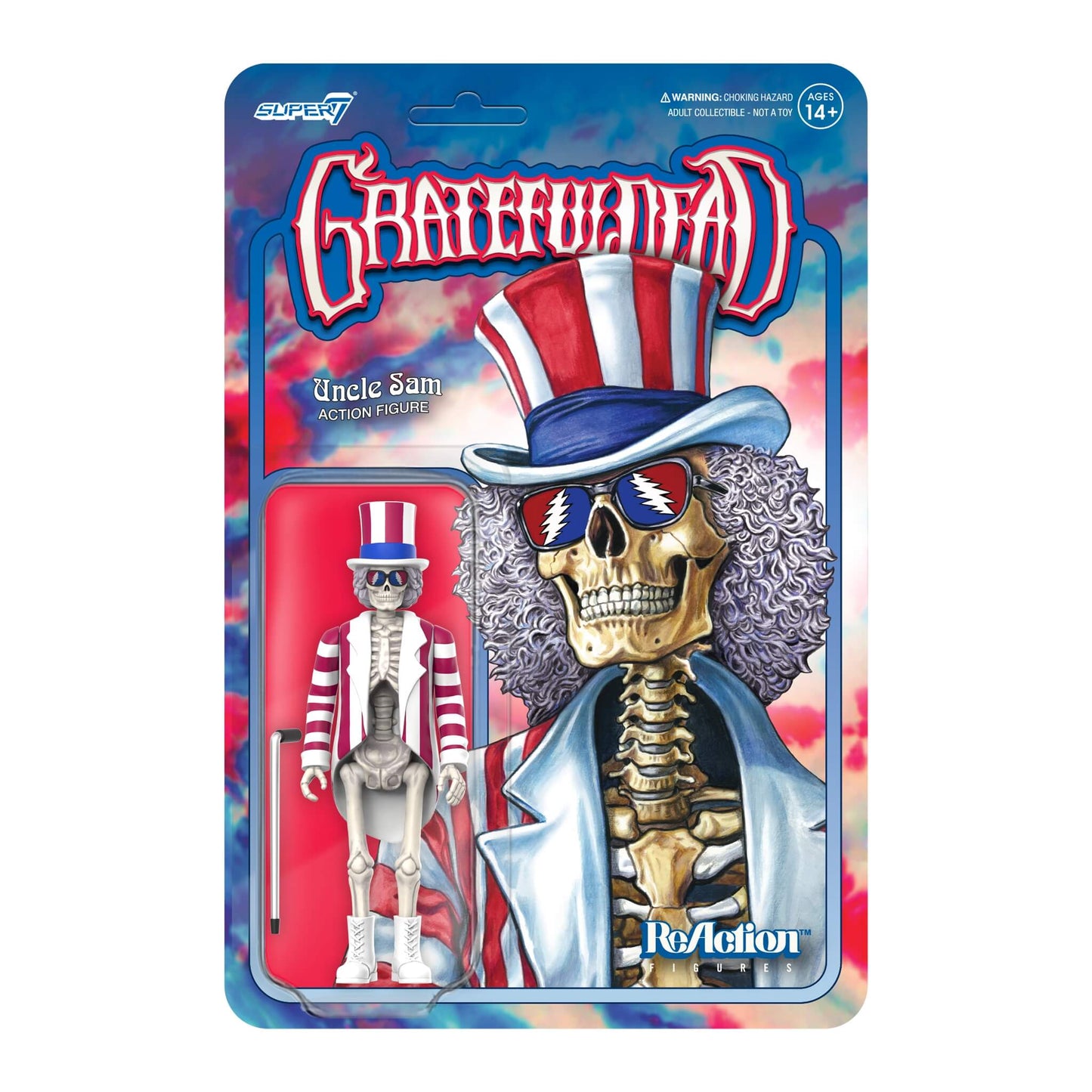 Grateful Dead ReAction Figure Wave 3 Uncle Sam