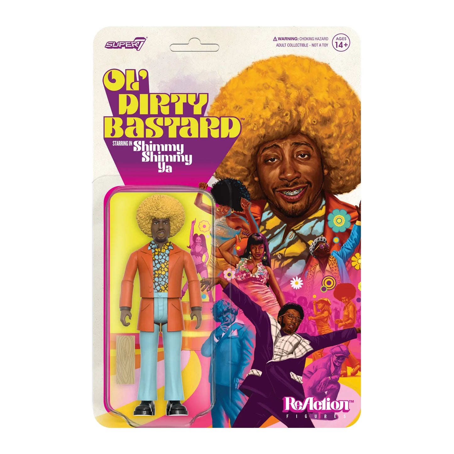 ODB ReAction Figure Wave 3 ODB Shimmy Shimmy Ya