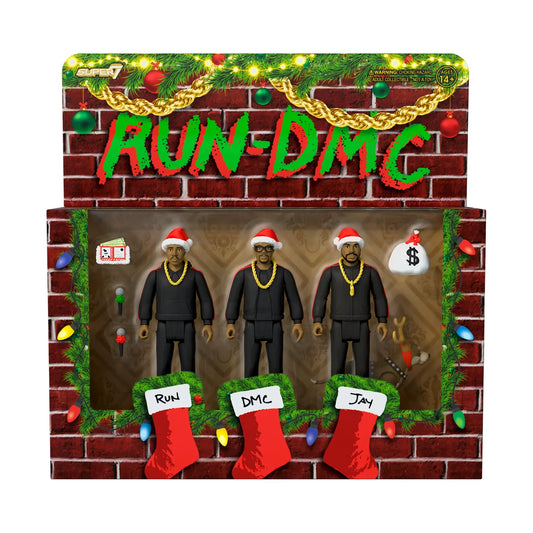 RUN DMC ReAction Figures Holiday 3-Pack