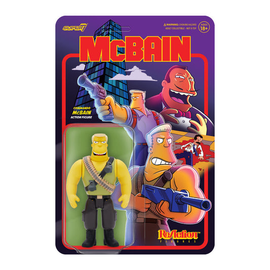 The Simpsons ReAction Wave 1 McBain - McBain (Commando)