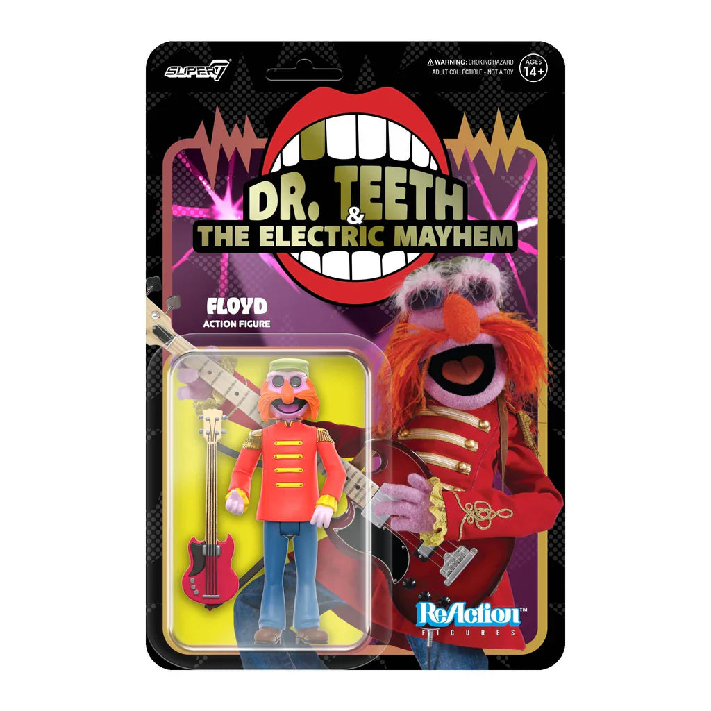 Muppets ReAction W1 Floyd - Dr Teeth & The Electric Mayhem Action Figure
