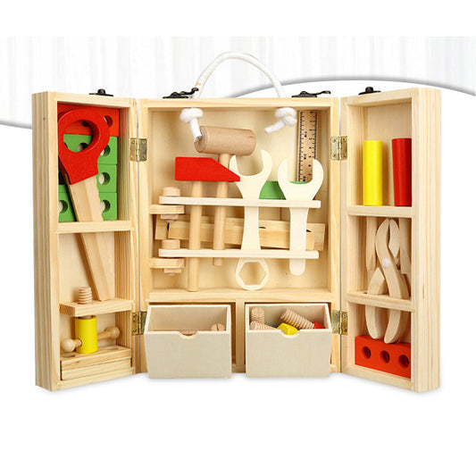 Kid's Wooden Play Hand Tool Set