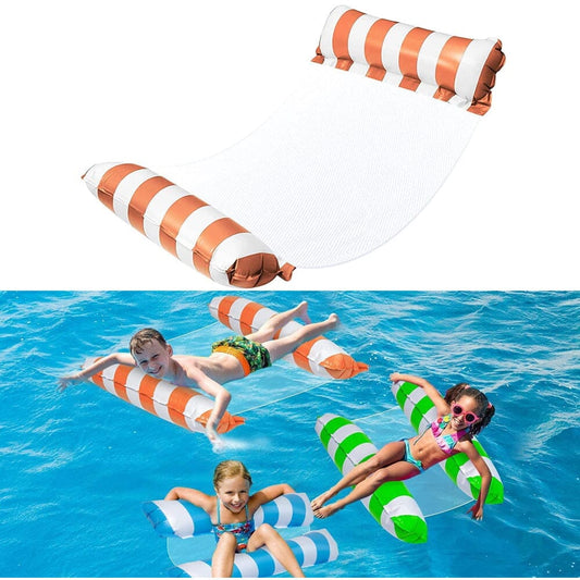 Swimming Pool Float Water Hammock - Orange