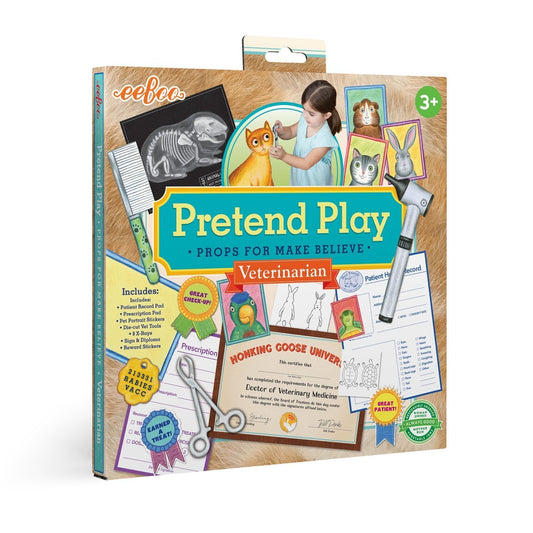 VETERINARIAN PRETEND PLAY SET