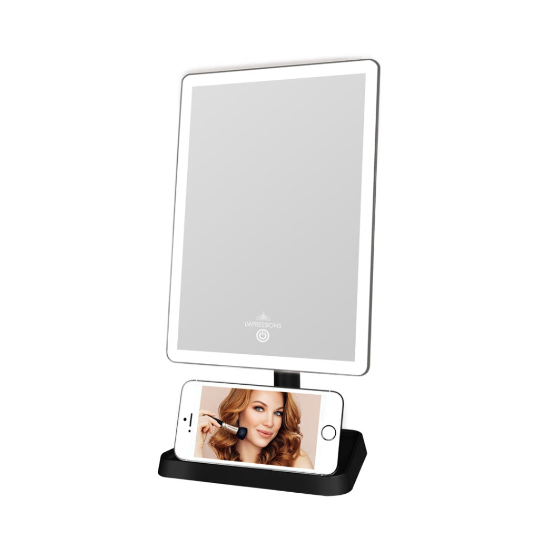 Charmed Tri-Tone LED Makeup Mirror