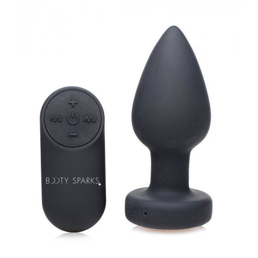 Booty Sparks Silicone Led Plug Vibrating Medium