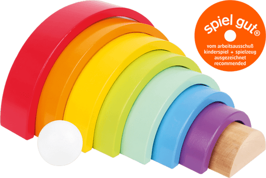 Small Foot Large Rainbow Building Block Playset