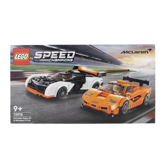 LEGO Speed Champions McLaren Solus GT & McLaren F1 LM 76918