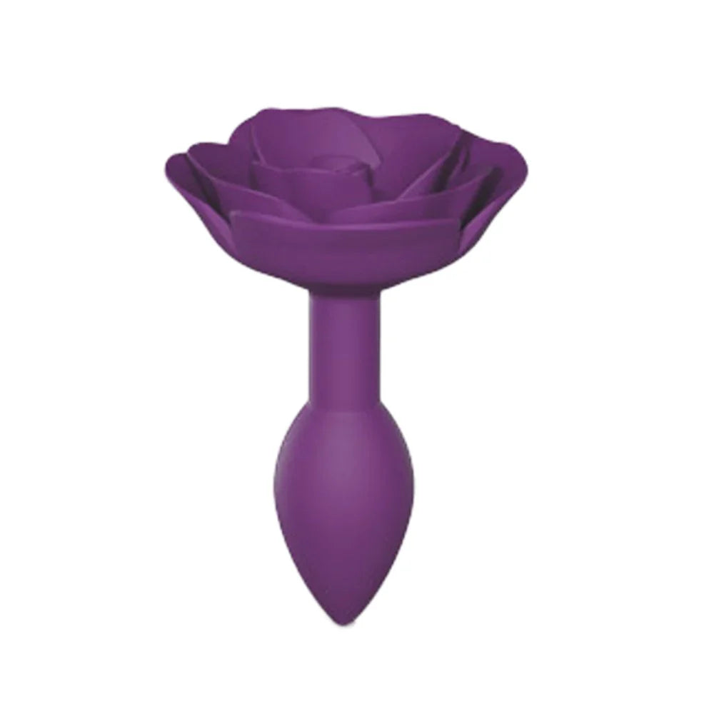 Open Roses Silicone Anal Plug
