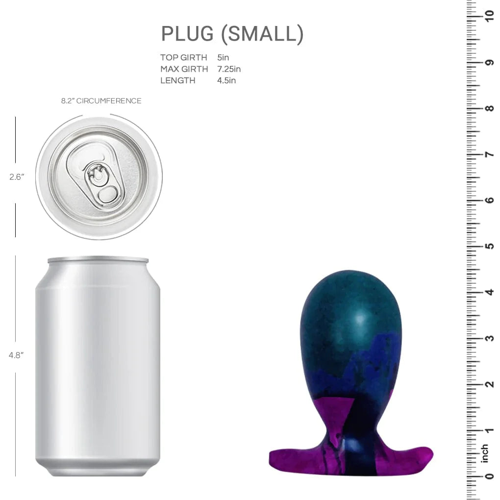 Servant Sex Toys Plug Very Soft in Ocean